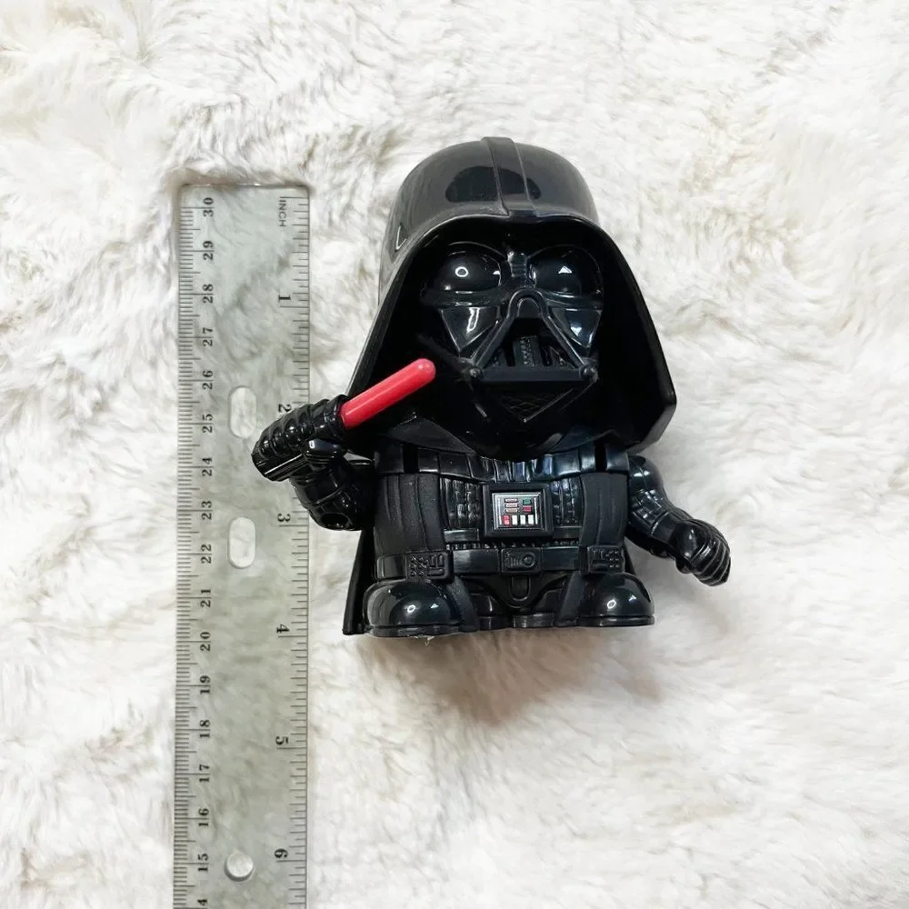 🔮 5/$25 2005 Star Wars 2 Piece Burger King Collectible Darth Vader & Anakin Toy